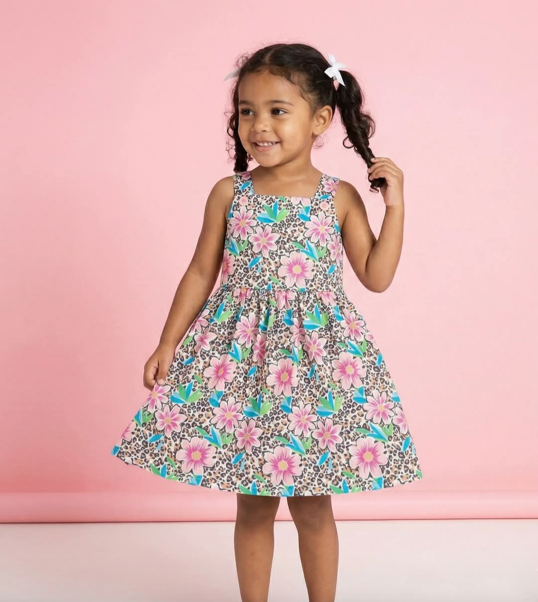 Leopard Lagoon Dress