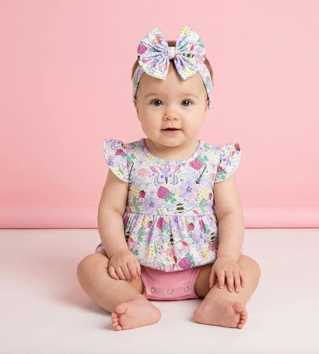 Buzz and Bloom Romper